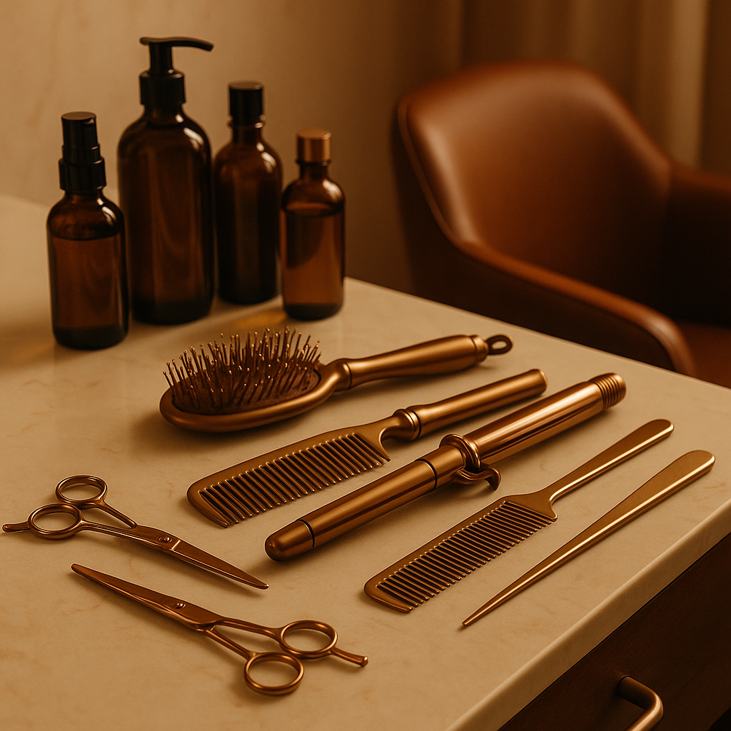 Brass tools detail